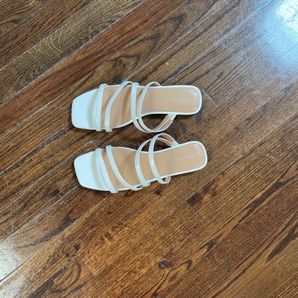 Marc Fisher Croc Embossed Strappy Sandal - Picture 6 of 10